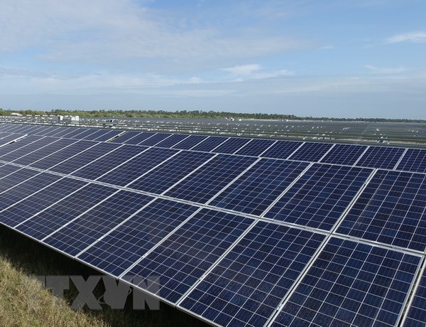 Prancis memberikan bantuan 700 juta Euro kepada negara-negara berkembang yang menggunakan energi tenaga surya - ảnh 1