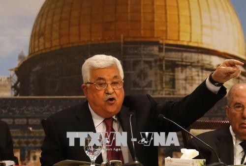 Presiden Palestina terpilih kembali menjadi Ketua Komite Eksekutif PLO - ảnh 1
