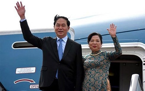 Presiden Vietnam, Tran Dai Quang dan Istri akan melakukan kunjungan kenegaraan ke Jepang - ảnh 1