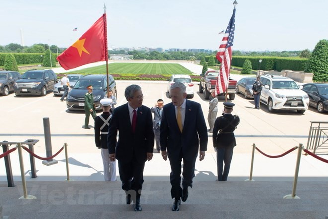 Vietnam dan AS mencapai banyak kemajuan penting tentang kerjasama keamanan dan pertahanan - ảnh 1