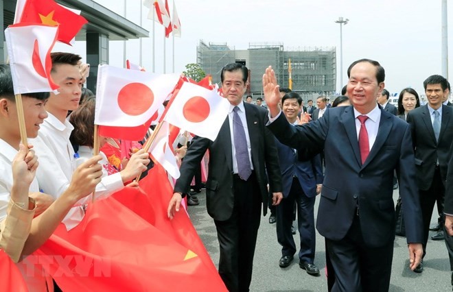 Presiden Vietnam, Tran Dai Quang mengunjungi Provinsi Gunmar, Jepang - ảnh 1