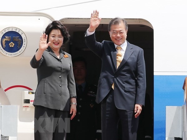 Presiden Republik Korea, Moon jae-in mengunjungi India - ảnh 1