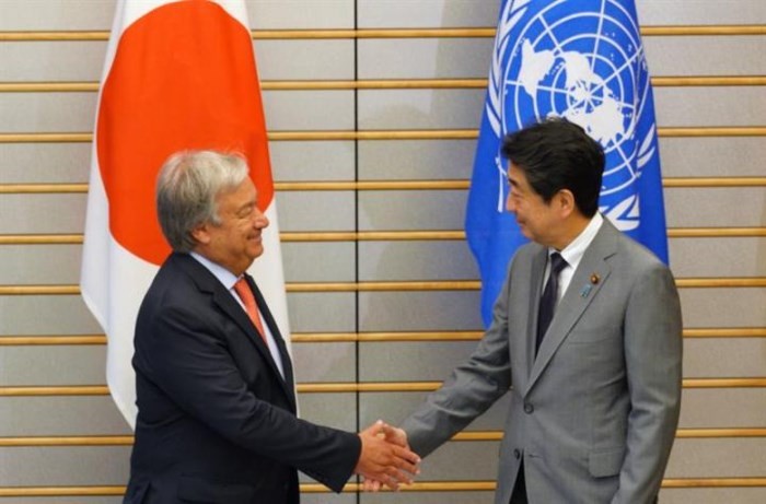 Jepang dan PBB sepakat mempertahankan sanksi terhadap RDRK - ảnh 1