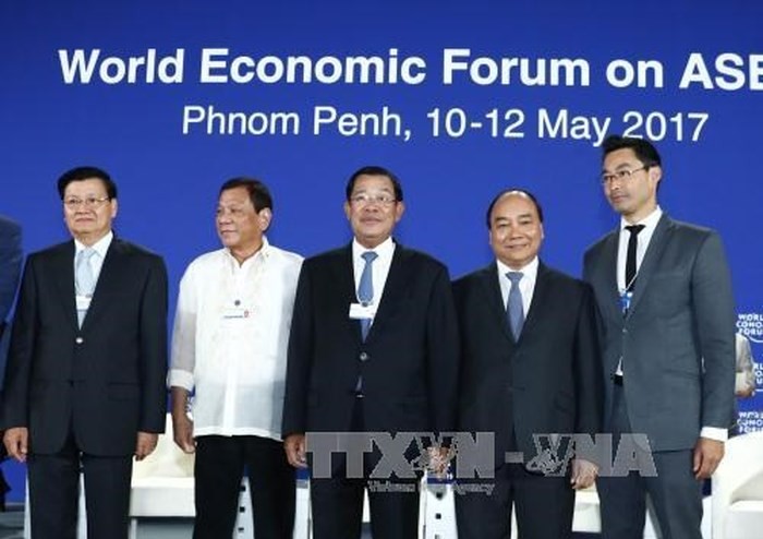Vietnam akan menyambut baik angka rekor para kepala negara yang menghadiri Forum Ekonomi Dunia tentang ASEAN - ảnh 1