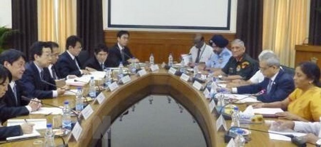 Pertemuan tingkat menteri pertahanan tahunan antara India dan Jepang - ảnh 1