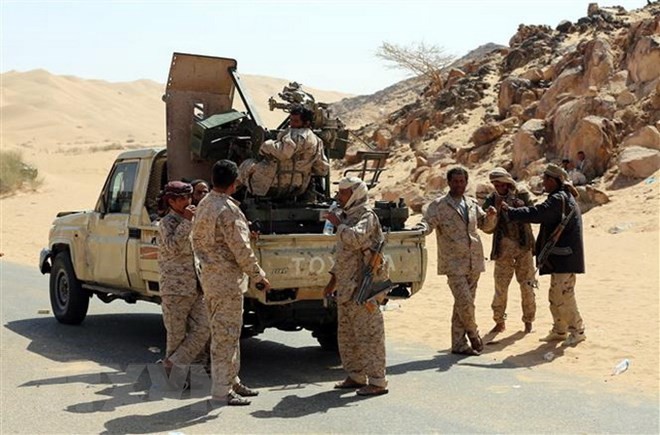 Pasukan Koalisi Akrab membuka sabuk kemanusiaan di Yamen - ảnh 1