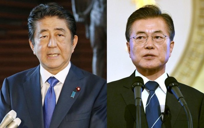 Pemimpin Jepang dan Republik Korea melakukan pertemuan tentang perkembangan di Semenanjung Korea - ảnh 1