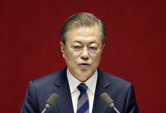 Presiden Republik Korea membuka kemungkinan Pemimpin RDRK cepat melakukan kunjungan ke Seoul - ảnh 1