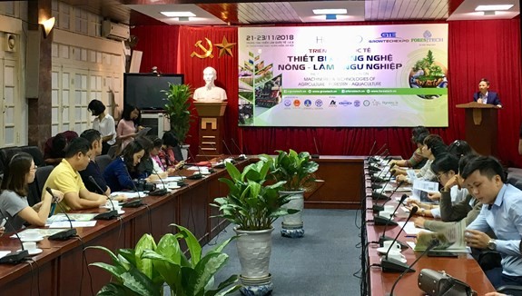 Banyak badan usaha internasional ikut serta pada Pameran Vietnam Growtech 2018 - ảnh 1