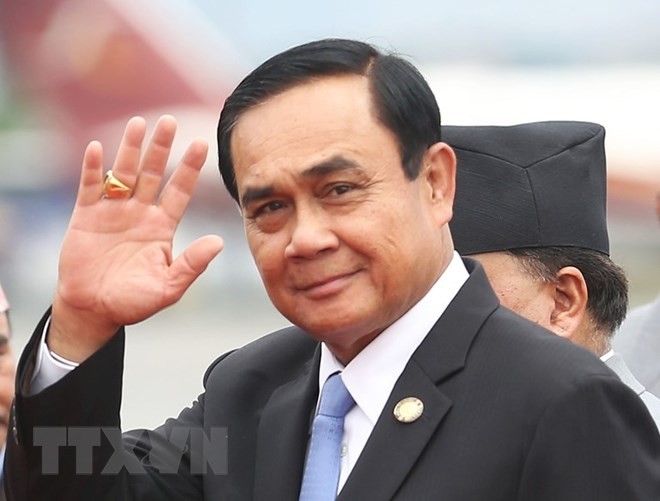 PM Thailand melakukan kunjungan resmi di Jerman, mendorong hubungan bilateral - ảnh 1