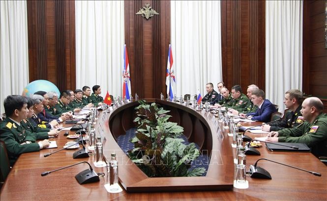 Dialog ke-4 Strategi Pertahanan Vietnam-Federasi Rusia  - ảnh 1