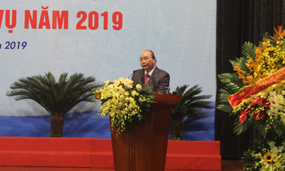 PM Vietnam, Nguyen Xuan Phuc menghadiri konferensi evaluasi Grup Permigasan Nasional Vietnam - ảnh 1