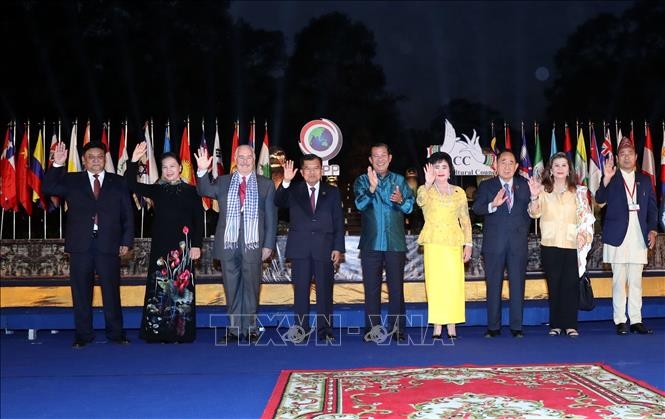 Dewan Kebudayaan Asia resmi diluncurkan di Kamboja - ảnh 1