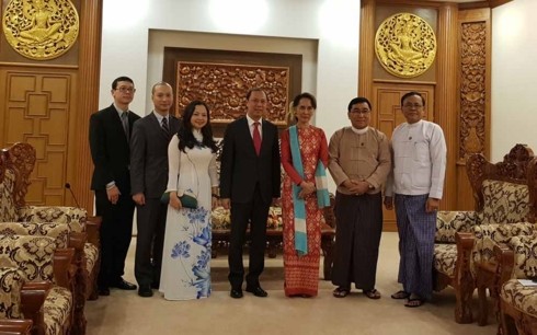 Utusan Khusus PM, Deputi Menlu Vietnam, Nguyen Quoc Dung mengunjungi Mianmar - ảnh 1