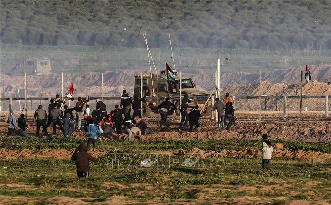 Bentrokan berlangsung kembali di Jalur Gaza - ảnh 1