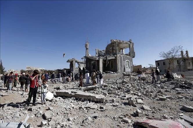 Dewan Keamanan PBB melakukan sidang tertutup untuk membahas cara menyelamatkan permufakatan gencata senjata di Yaman - ảnh 1