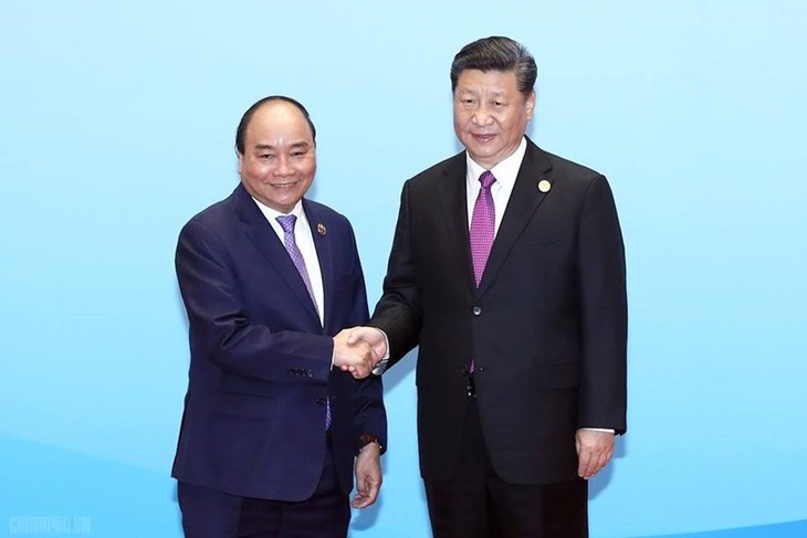 PM Vietnam, Nguyen Xuan Phuc mengakhiri dengan baik kehadiran-nya di Forum Tingkat Tinggi ke-2 Kerjasama Internasional:  “Sabuk dan Jalan”. - ảnh 1