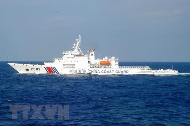 Kapal penjaga pantai Tiongkok menuju ke kawasan laut yang dipersengketakan dengan Jepang - ảnh 1
