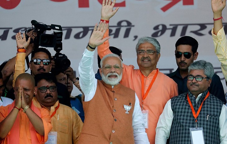 Pemilihan Majelis Rendah India: Pemimpin dunia mengucapkan selamat kepada PM Narendra Modi - ảnh 1