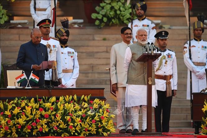 PM India, N.Modi dilantik untuk masa bakti ke-2 - ảnh 1