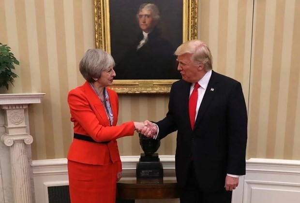 AS dan Inggris sedang menuju ke satu permufakatan dagang besar pasca Brexit - ảnh 1