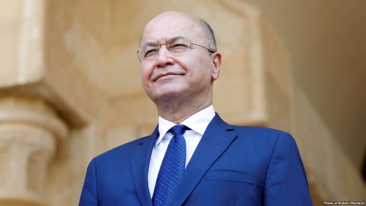 Presiden Irak berkomitmen akan membela perutusan-perutusan diplomatik - ảnh 1