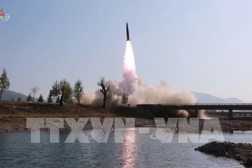 Pejabat Republik Korea dan Jepang menegaskan RDRK meluncurkan rudal - ảnh 1