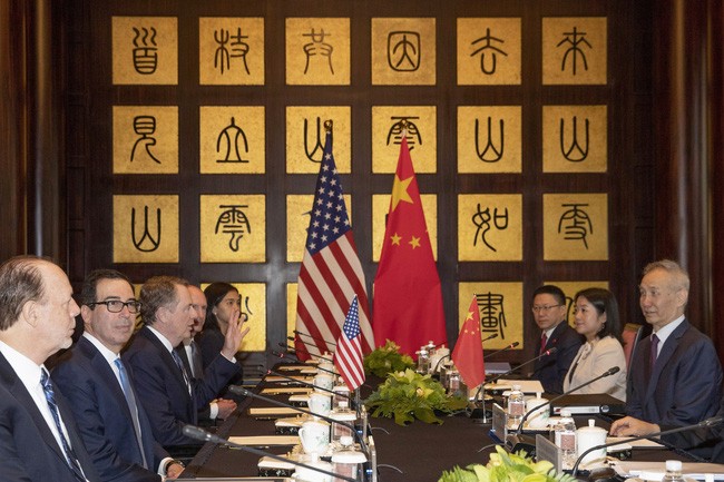 AS dan Tiongkok melakukan perundingan mengenai masalah-masalah perdagangan yang sulit - ảnh 1