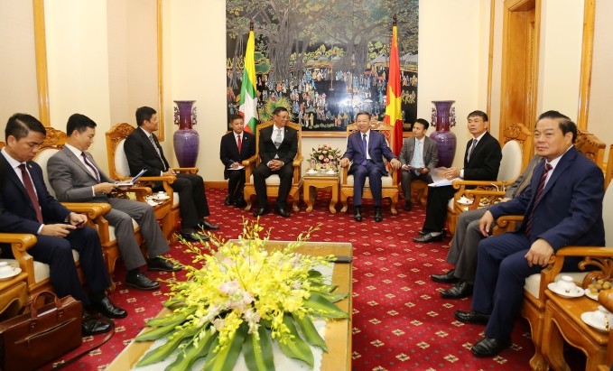 Memperkuat kerjasama di bidang keamanan Vietnam-Myanmar - ảnh 1