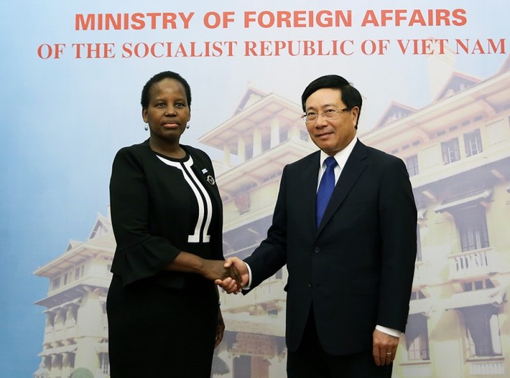 Vietnam-Botswana mendorong hubungan kerjasama bilateral menjadi intensif dan berhasil-guna - ảnh 1