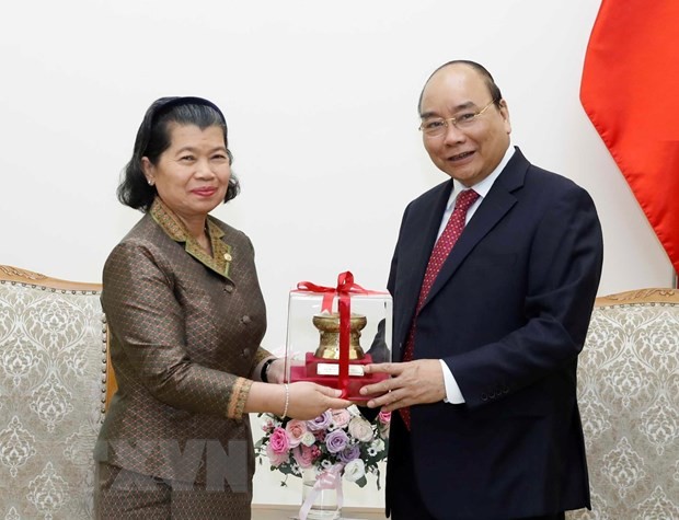 Terus mendorong hubungan persahabatan Vietnam-Kamboja melakukan kerjasama dan mencapai kesejahteraan bersama - ảnh 1