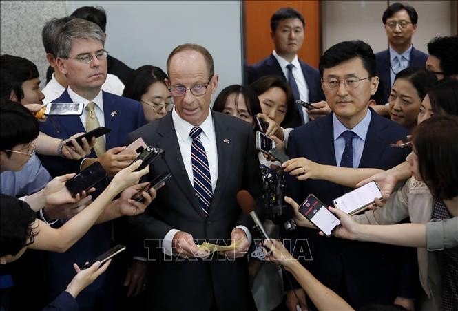 Pejabat diplomatik senior Republik Korea- AS melakukan pembicaraan - ảnh 1