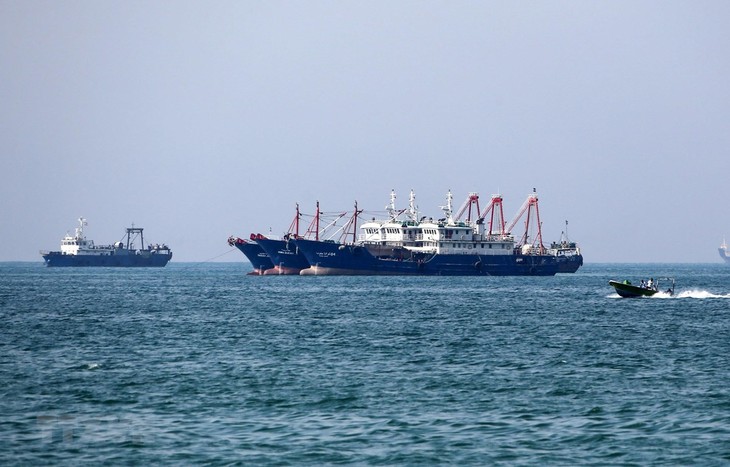 Koalisi angkatan laut pimpinan AS mengawali operasi melindungi kapal di Teluk - ảnh 1