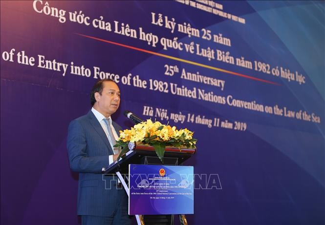 Upacara Peringatan HUT ke-25 Berlakunya UNCLOS 1982  dan Vietnam Menjadi Anggota UNCLOS - ảnh 1