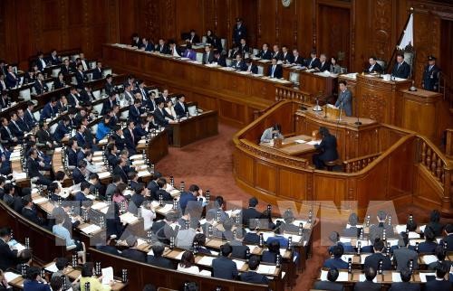 Majelis Rendah Jepang Mengesahkan Permufakatan Dagang dengan AS - ảnh 1