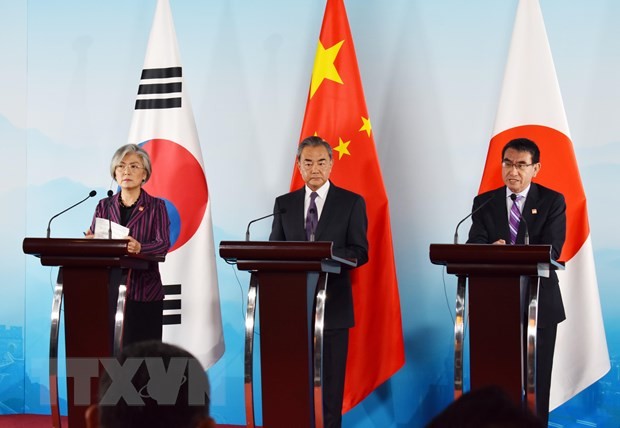 Perjanjian Perdagangan Bebas Tiongkok, Jepang dan Republik Korea Memberikan Kepentingan Kepada Ketiga Pihak - ảnh 1
