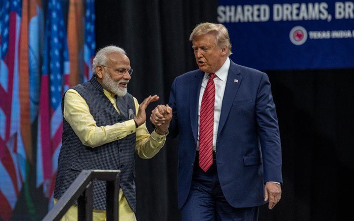Presiden AS melakukan kunjungan resmi di India - ảnh 1