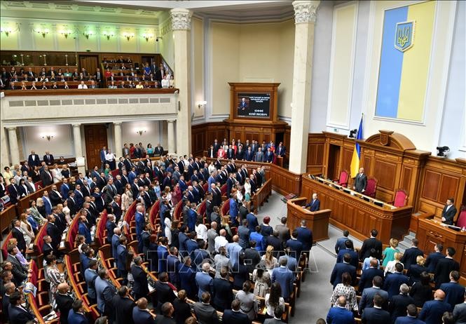 Parlemen Ukraina mengangkat PM baru dan mengesahkan daftar  kabinet - ảnh 1