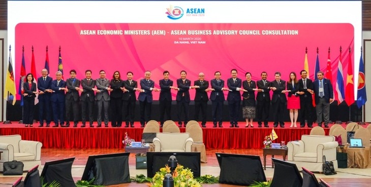 Pembukaan Konferensi ke-26 Menteri Ekonomi ASEAN Terbatas - ảnh 1