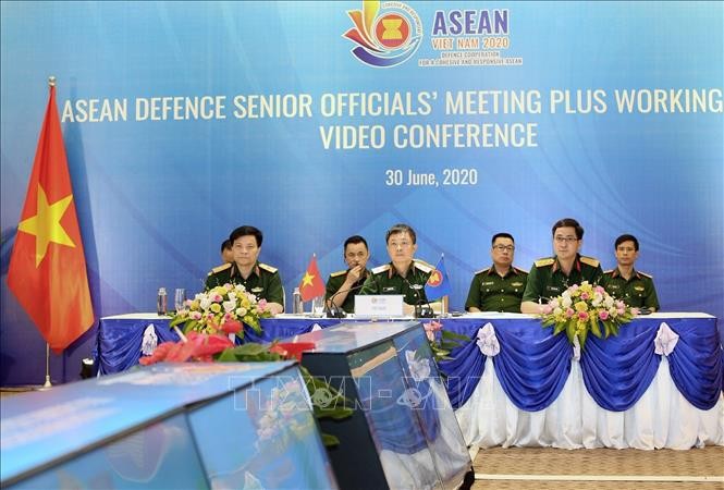 ASEAN 2020: Konferensi online Kelompok Kerja Pejabat Pertahanan Senior ASEAN yang diperluas - ảnh 1