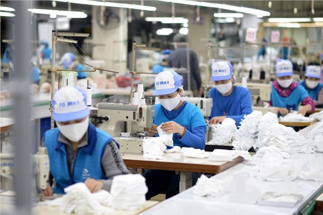 Grup Tekstil Produk Tekstil Vietnam: Menekuni target melindungi sumber tenaga kerja      - ảnh 1