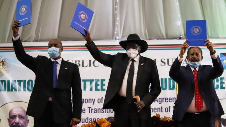 Pemerintah Sudan dan kelompok-kelompok bersenjata menandatangani kesepakatan damai terakhir - ảnh 1