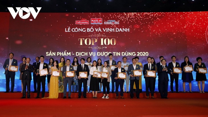 Memuliakan 100 Besar Produk dan Layanan Tepercaya Vietnam 2020 - ảnh 1