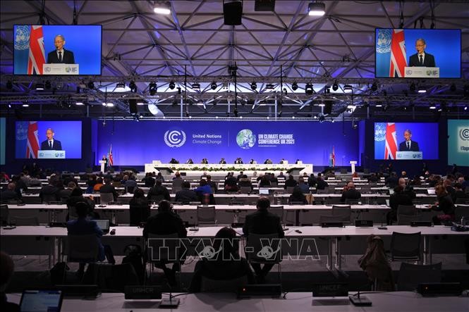 Konferensi COP26 Umumkan Rancangan Pernyataan Bersama - ảnh 1