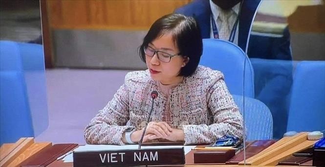 Vietnam Imbau DK PBB supaya Dorong Akses Vaksin Covid-19 yang Adil - ảnh 1