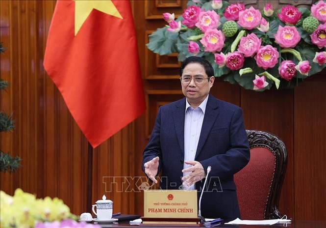 PM Pham Minh Chinh: Anggap Basis Sebagai Fondasi dalam Laksanakan Komitmen Vietnam di COP26 - ảnh 1