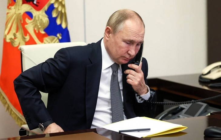 Presiden Rusia Lakukan Pembicaraan Telepon dengan Para Pemimpin Negara-Negara Eropa terkait Situasi di Ukraina dan Pembayaran Gas dengan Rubel - ảnh 1