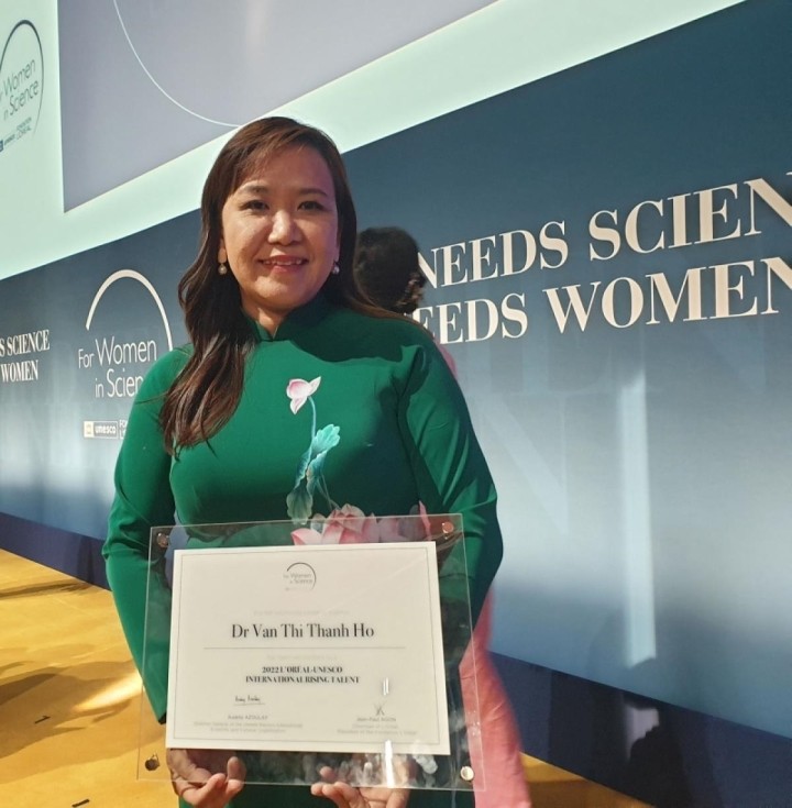 Penghargaan UNESCO bagi Seorang Ilmuwan Wanita Vietnam - ảnh 1
