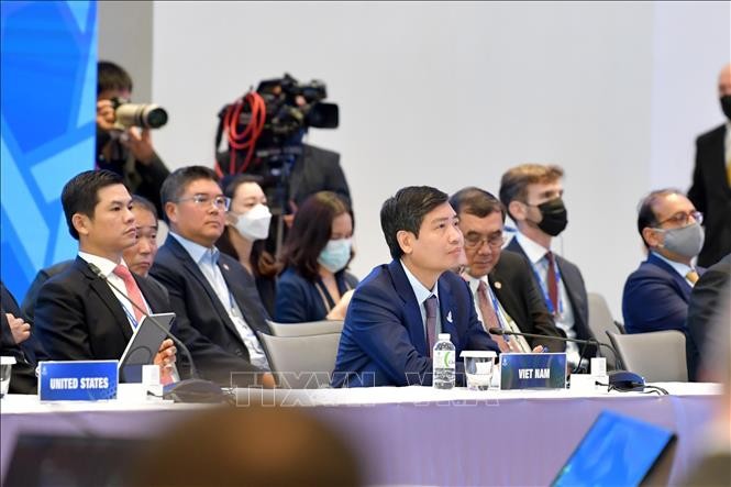 Konferensi Menteri Keuangan APEC 2022: Wujudkan “Keuangan yang Berkelanjutan” dan “Digitalisasi Ekonomi” - ảnh 1