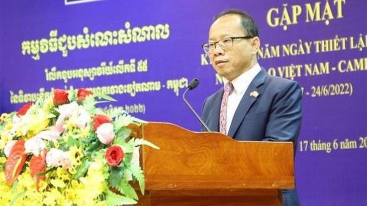Kamboja Apresiasi Sumbangsih Vietnam pada Tahun ASEAN 2022 - ảnh 1